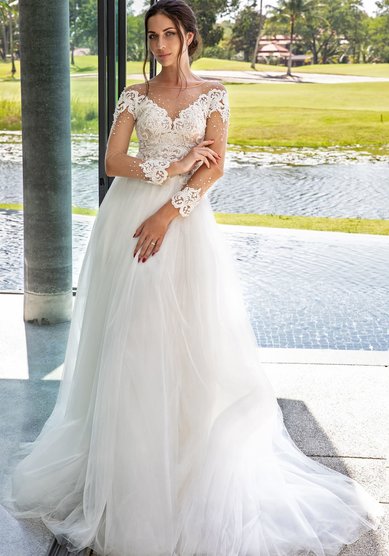 Свадебное платье MAXIMILIN-В67775 - Свадебный салон ВЕГА