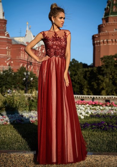 Вечернее платье VV086-В67814 - Свадебный салон ВЕГА