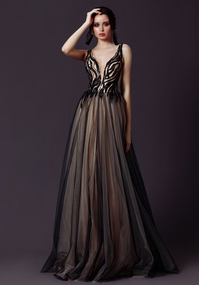 Вечернее платье ЛИРА-В67825 - Свадебный салон ВЕГА