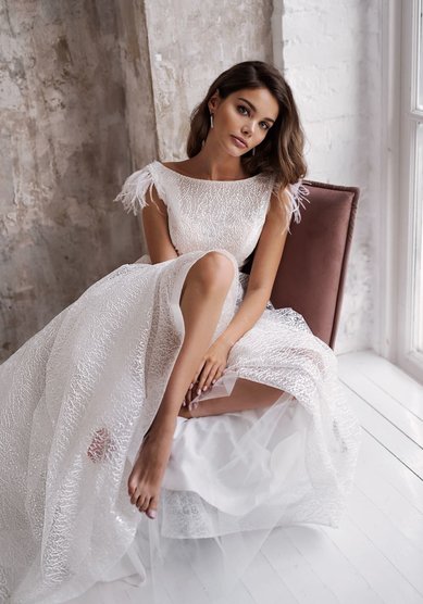 Свадебное платье ЭЛЬЗА-В67884 - Свадебный салон ВЕГА