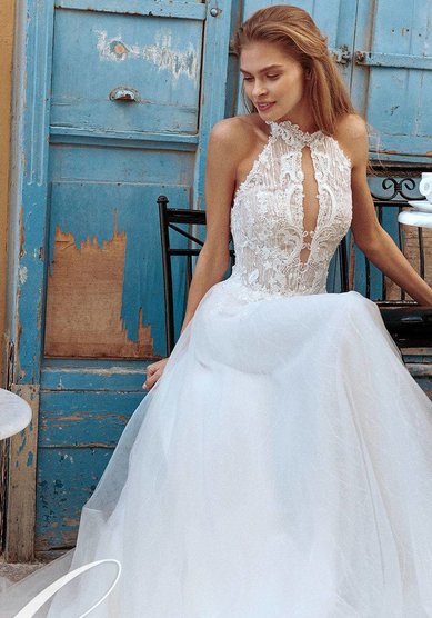 Свадебное платье CAIMANA-В67897 - Свадебный салон ВЕГА