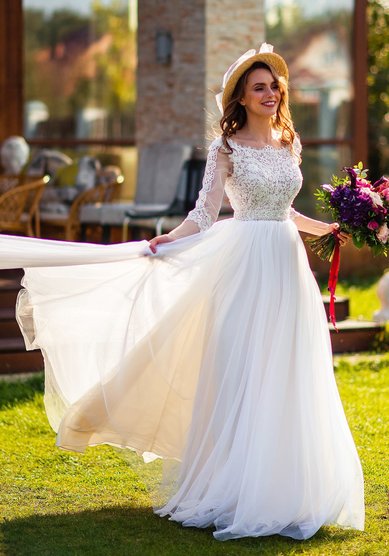 Свадебное платье О68012 - Студия - Ателье Очарование