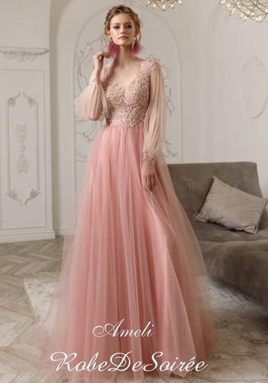 Вечернее платье О68026 - Студия - Ателье Очарование