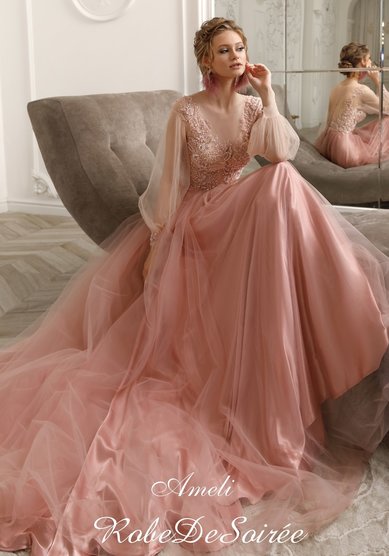 Вечернее платье О68026 - Студия - Ателье Очарование