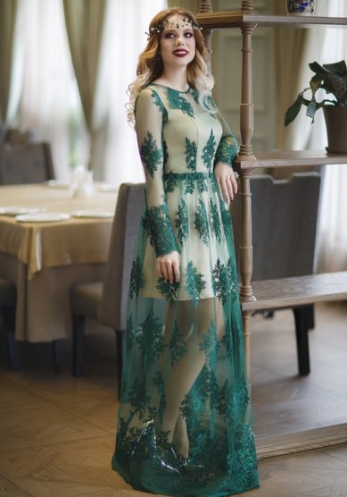 Вечернее платье A68031 - Салон свадебных и вечерних платьев Anna Dress