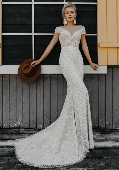 Свадебное платье BIRGITTA-В68039 - Свадебный салон ВЕГА