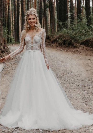 Свадебное платье INGA-В68040 - Свадебный салон ВЕГА