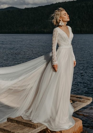 Свадебное платье ANITRA-В68042 - Свадебный салон ВЕГА