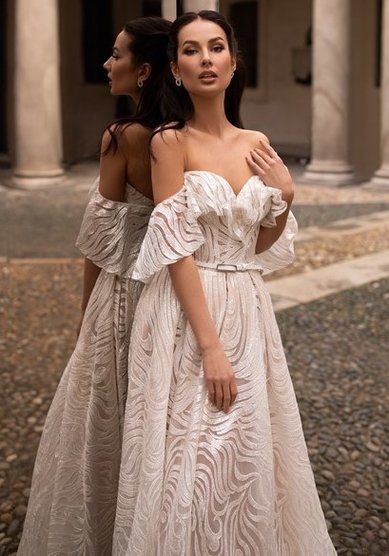 Свадебное платье ADINA-В68043 - Свадебный салон ВЕГА