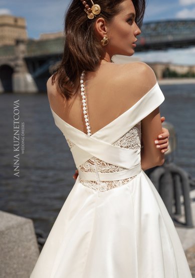 Свадебное платье AKSEL-В68047 - Свадебный салон ВЕГА