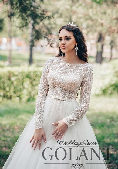 Свадебное платье Валентина-М68063 - Свадебный салон Мендельсон