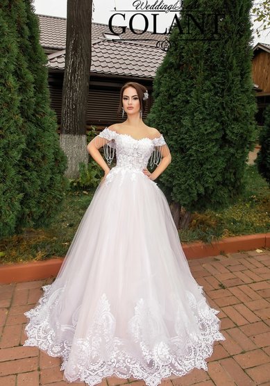 Свадебное платье Августа-М68064 - Свадебный салон Мендельсон