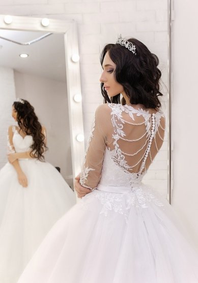 Свадебное платье Валенсия-М68066 - Свадебный салон Мендельсон