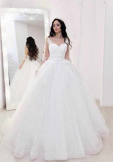 Свадебное платье Валенсия-М68066 - Свадебный салон Мендельсон