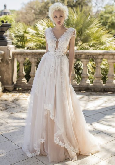 Свадебное платье MAGNOLIA-В68080 - Свадебный салон ВЕГА