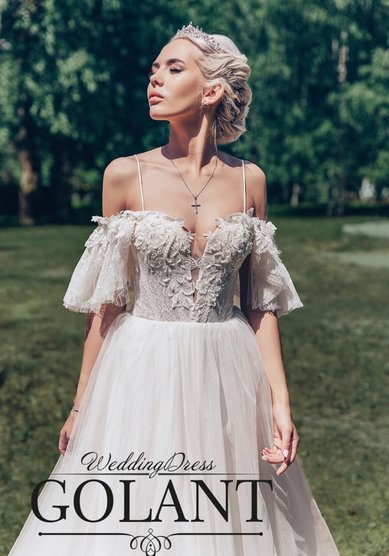 Свадебное платье Лучана-М68082 - Свадебный салон Мендельсон