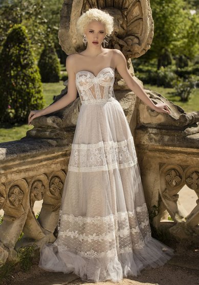 Свадебное платье VERVAIN-В68086 - Свадебный салон ВЕГА