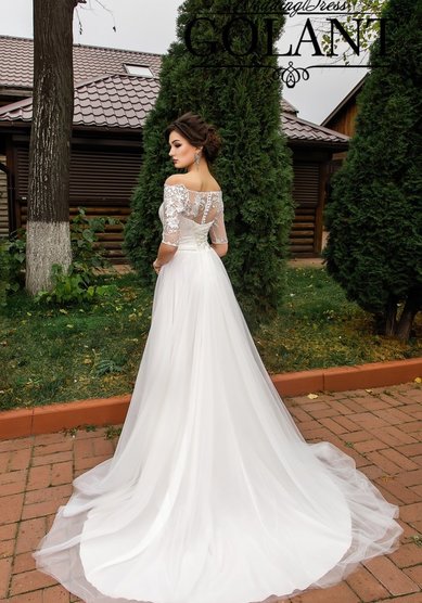 Свадебное платье Флер-М68091 - Свадебный салон Мендельсон