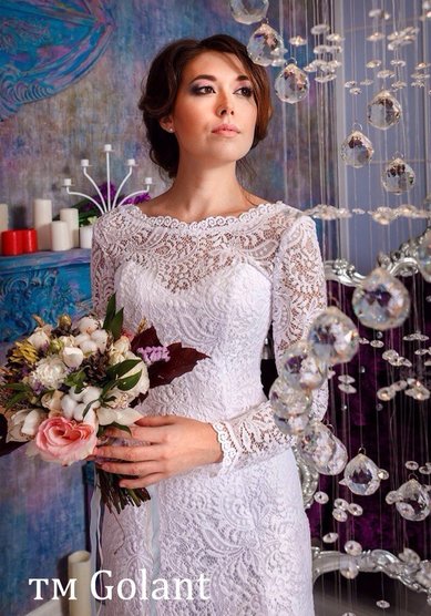 Свадебное платье Аврил-М68093 - Свадебный салон Мендельсон