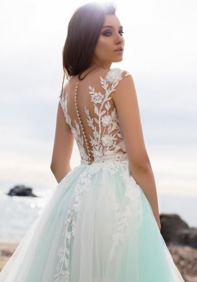Свадебное платье Аквамарин-М68097 - Свадебный салон Мендельсон