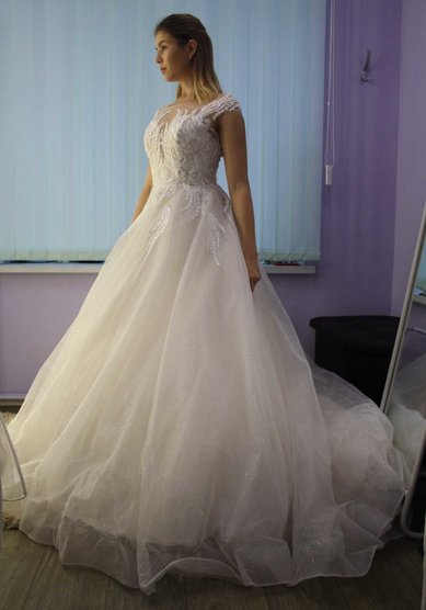 Свадебное платье SZ3055-М68100 - Свадебный салон Мендельсон