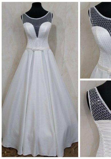 Свадебное платье Августина-М68102 - Свадебный салон Мендельсон