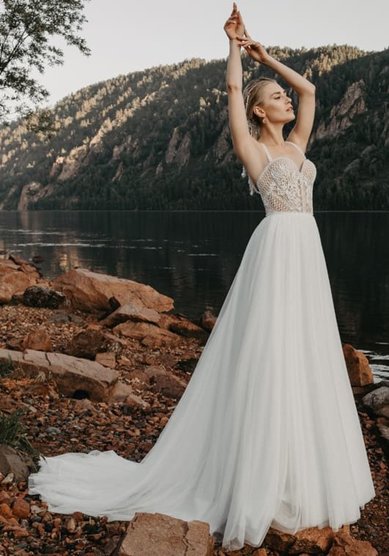 Свадебное платье TRIN-В68136 - Свадебный салон ВЕГА