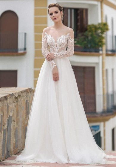 Свадебное платье PRISCILLA-В68154 - Свадебный салон ВЕГА