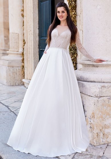 Свадебное платье Carina-В68186 - Свадебный салон ВЕГА