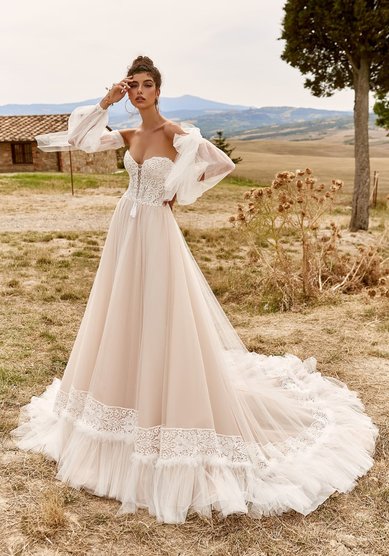 Свадебное платье AROMA-В68190 - Свадебный салон ВЕГА