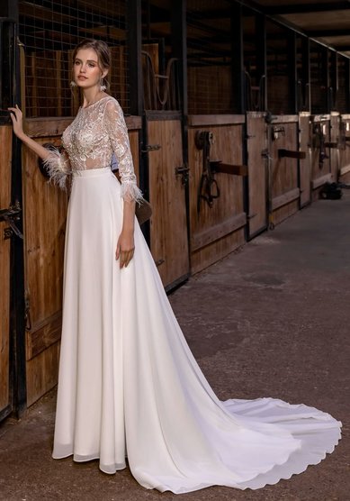 Свадебное платье Klaretta-В68400 - Свадебный салон ВЕГА