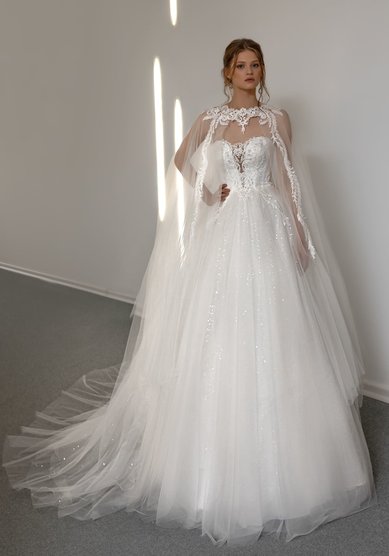 Свадебное платье PAULINA-В68402 - Свадебный салон ВЕГА