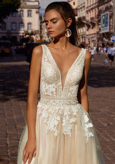 Свадебное платье ILYUZA-В68413 - Свадебный салон ВЕГА