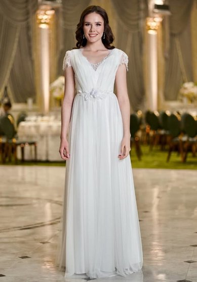 Свадебное платье Анабель-A68444 - Салон свадебных и вечерних платьев Anna Dress