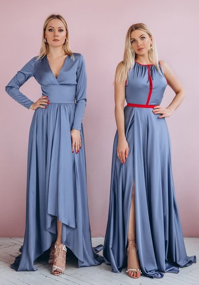 Вечернее платье 1882 ИНДИГО-В68451 - Свадебный салон ВЕГА