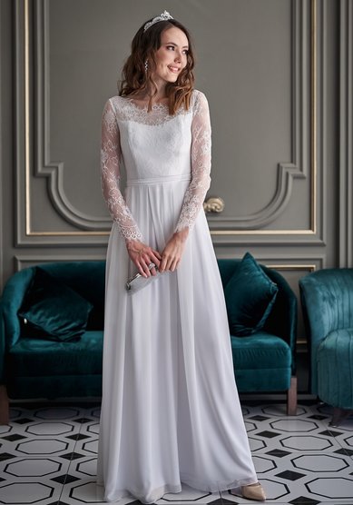 Свадебное платье Эдит-A68499 - Салон свадебных и вечерних платьев Anna Dress