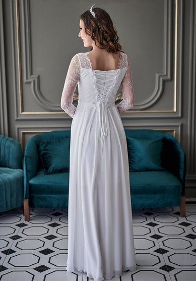 Свадебное платье Эдит-A68499 - Салон свадебных и вечерних платьев Anna Dress