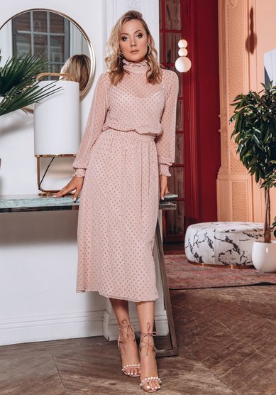 Вечернее платье 1893 ПУДРА-В68541 - Свадебный салон ВЕГА