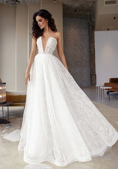 Свадебное платье Арлет-В68621 - Свадебный салон ВЕГА