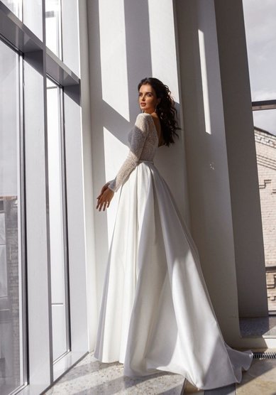 Свадебное платье Фрайн-M68629 - Салон свадебных и вечерних платьев для современных невест MegaDay...