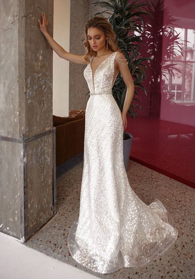 Свадебное платье Велия-M68633 - Салон свадебных и вечерних платьев для современных невест MegaDay...