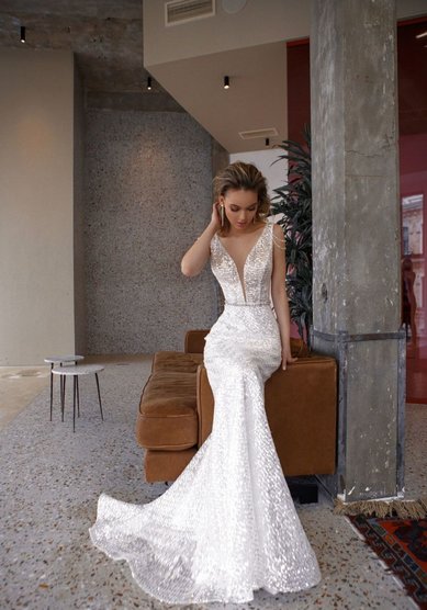 Свадебное платье Велия-M68633 - Салон свадебных и вечерних платьев для современных невест MegaDay...