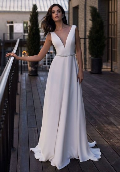 Свадебное платье ЛАРСЕН-M68653 - Салон свадебных и вечерних платьев для современных невест MegaDay...