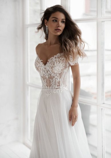 Свадебное платье Айлин-M68654 - Салон свадебных и вечерних платьев для современных невест MegaDay...