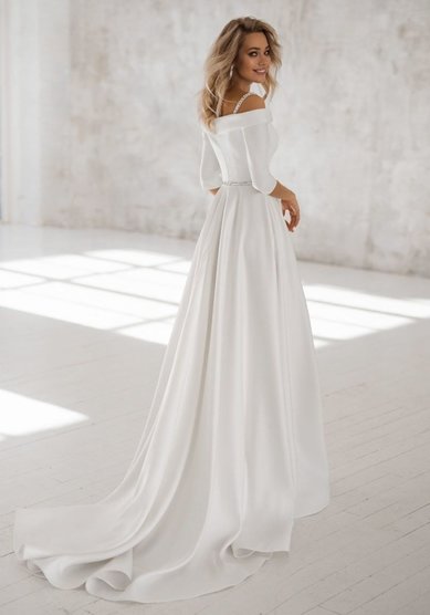 Свадебное платье Регина-M68658 - Салон свадебных и вечерних платьев для современных невест MegaDay...