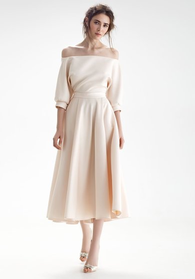 Свадебное платье Бэйли миди-M68674 - Салон свадебных и вечерних платьев для современных невест MegaDay...