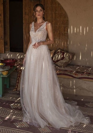 Свадебное платье Альба-M68687 - Салон свадебных и вечерних платьев для современных невест MegaDay...