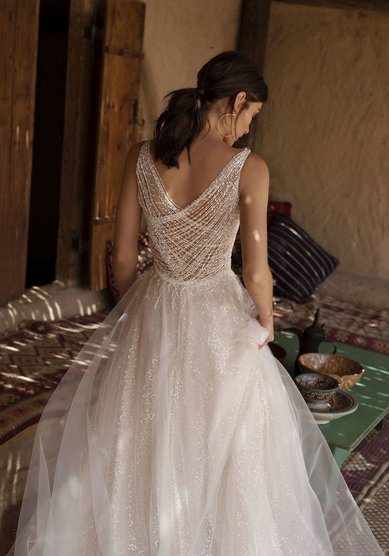 Свадебное платье Альба-M68687 - Салон свадебных и вечерних платьев для современных невест MegaDay...