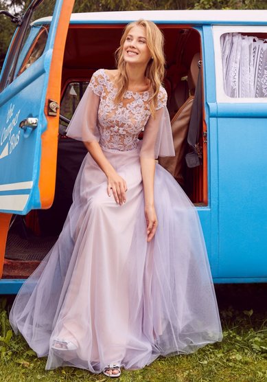 Вечернее платье Антарина-M68697 - Салон свадебных и вечерних платьев для современных невест MegaDay...