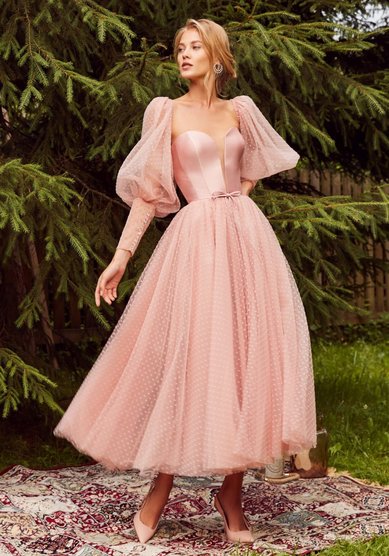 Вечернее платье Тэсса-M68703 - Салон свадебных и вечерних платьев для современных невест MegaDay...